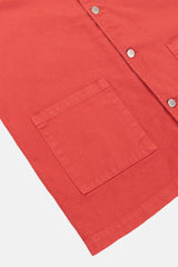 JACKET CANVAS FRAMBOISE