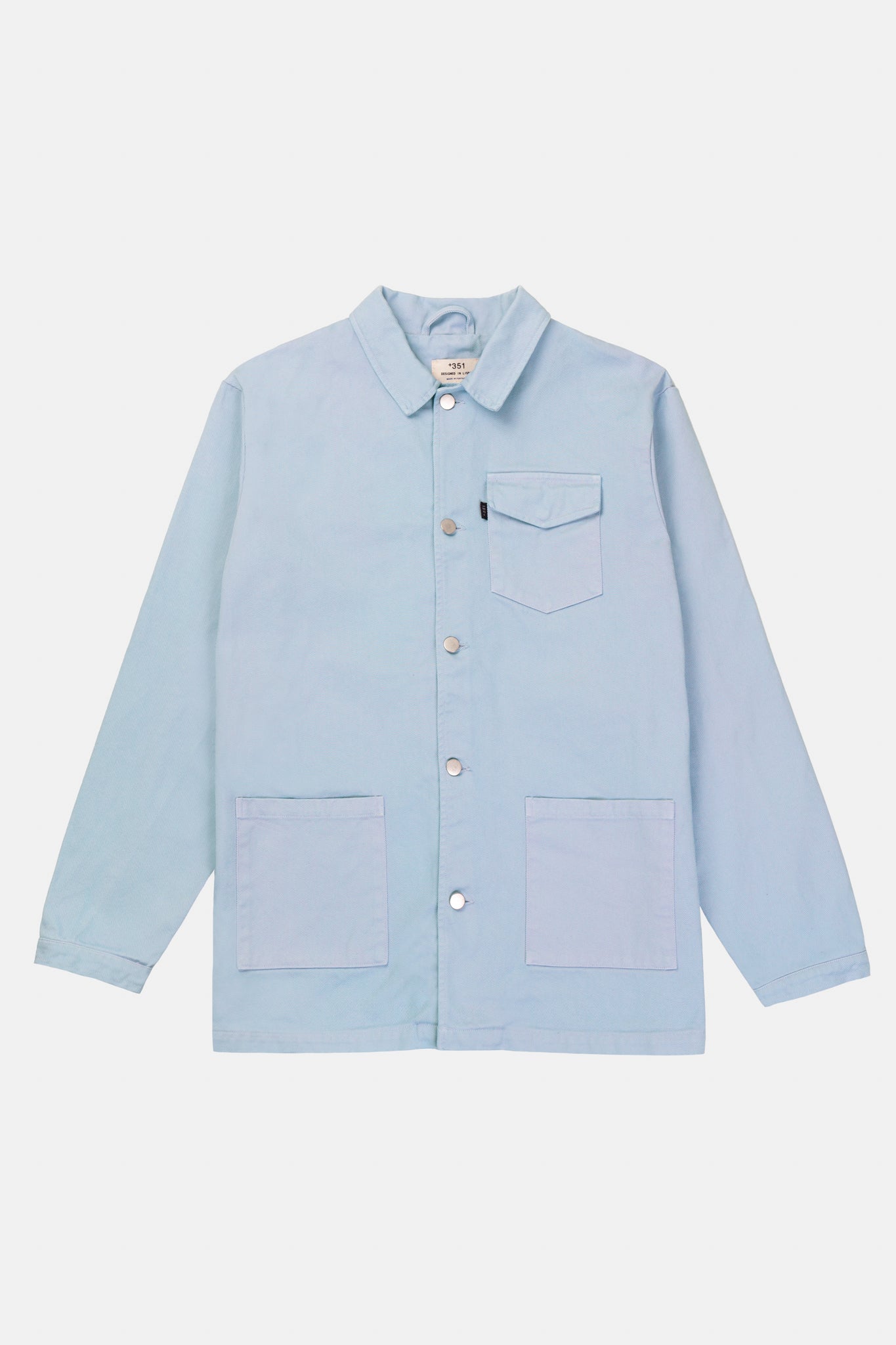 JACKE CANVAS JASMIN BLAU