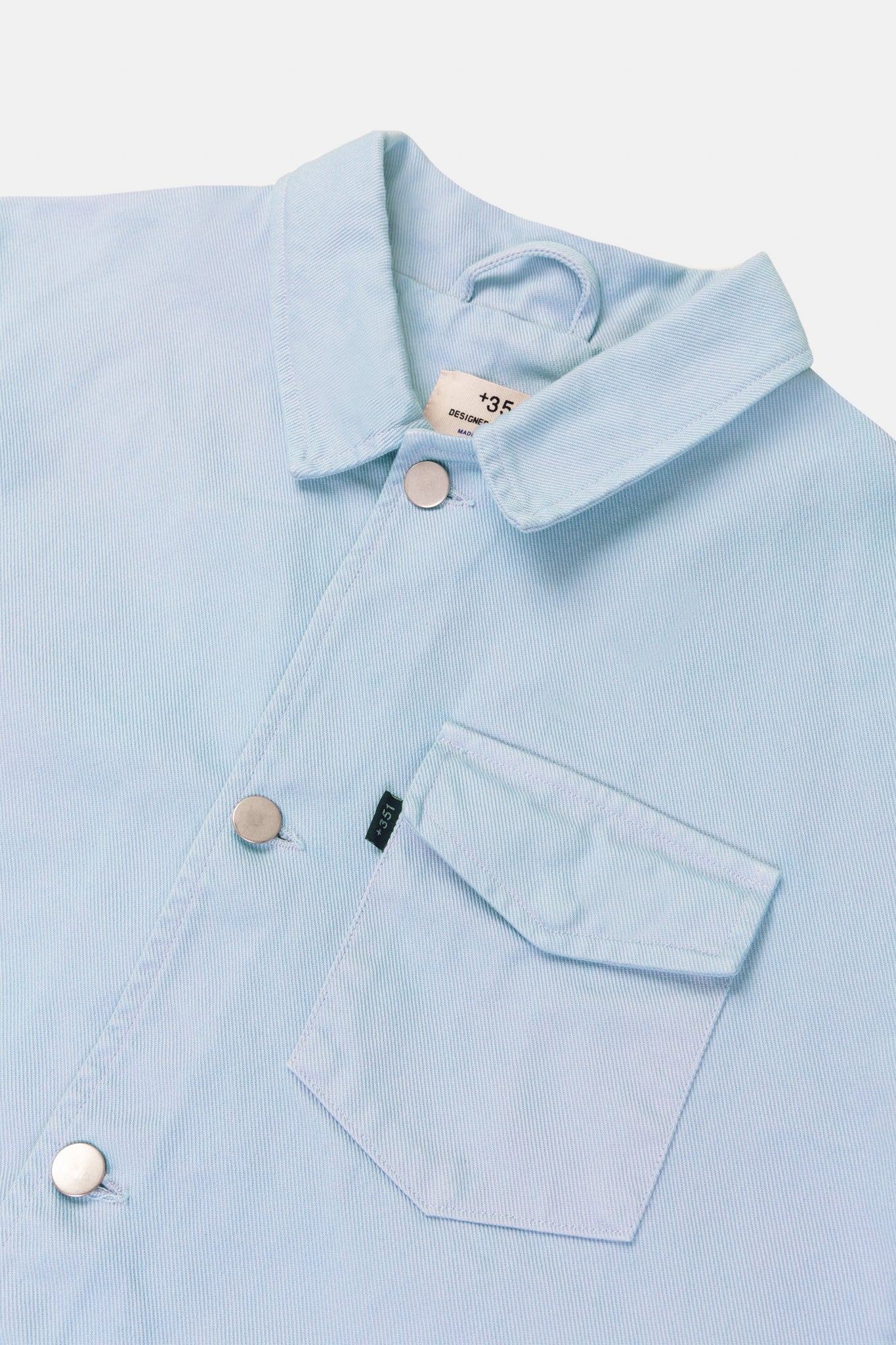 JACKE CANVAS JASMIN BLAU