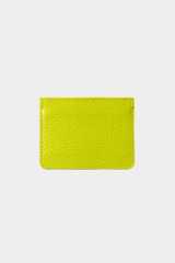 EARTH GREEN LEATHER CARDHOLDER