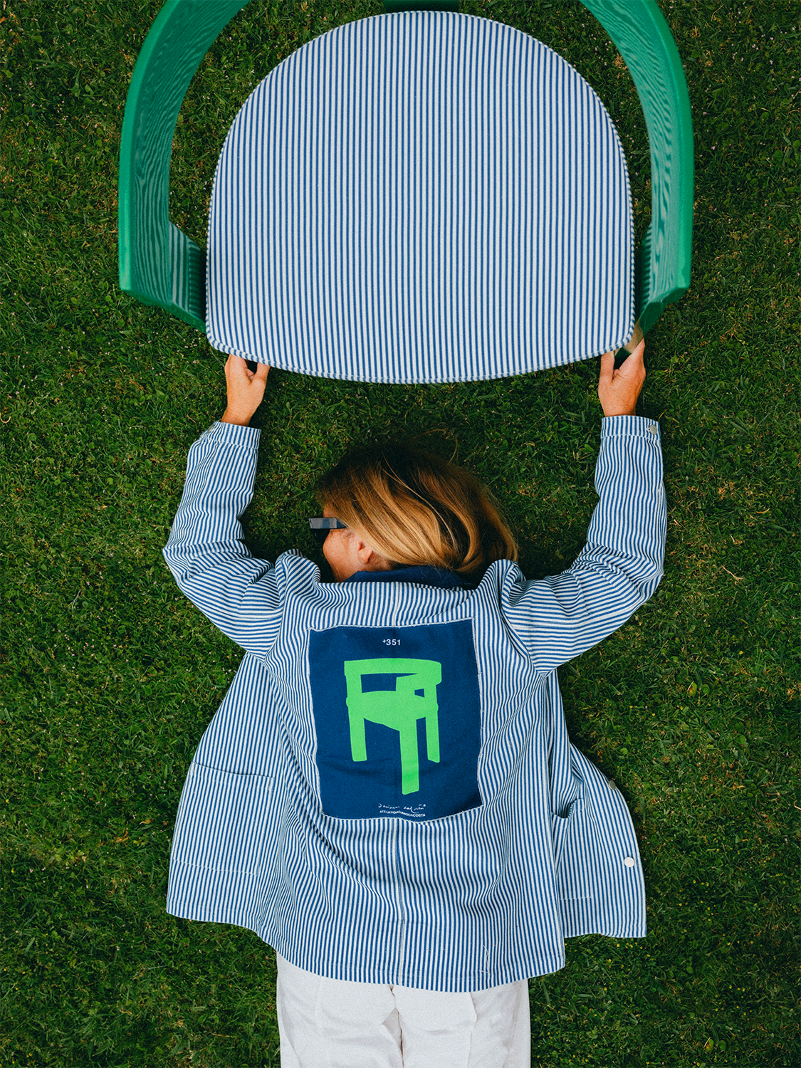 JACKET CANVAS DACIANO DA COSTA STEEL BLUE/CRU