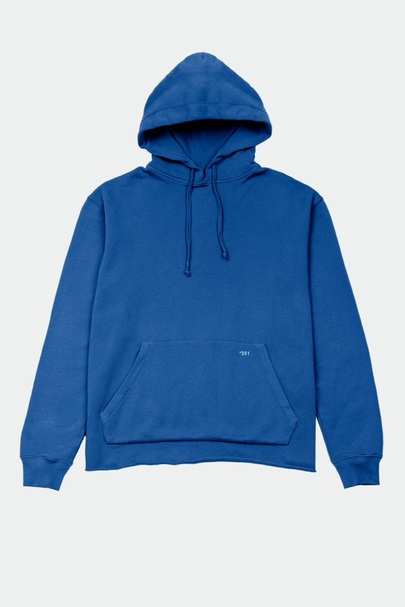 HOODIE STEEL BLUE