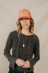 BASEBALL CAP SUN IS LIFE TANGERINE