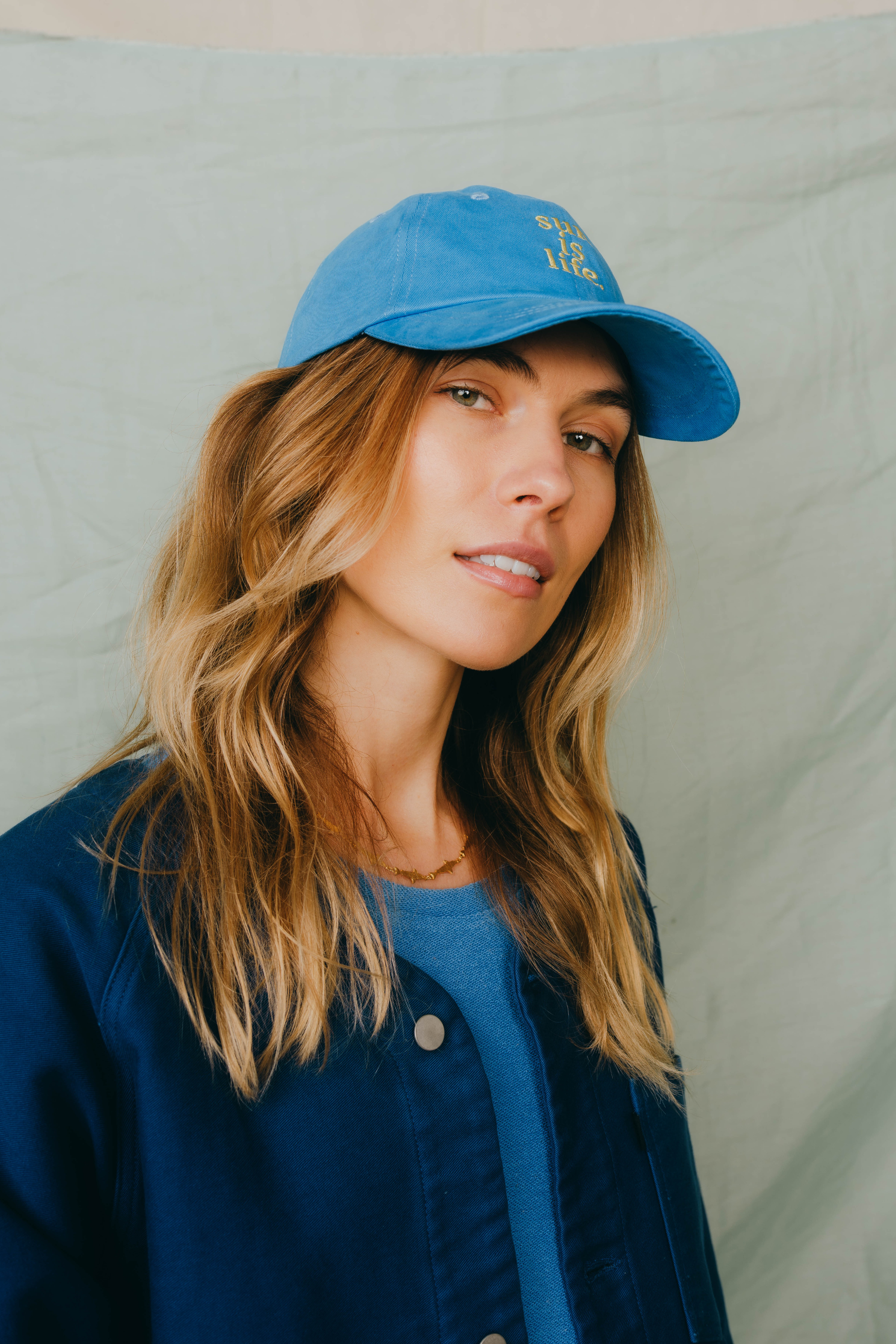 BASEBALL CAP SUN IS LIFE PALACE BLUE