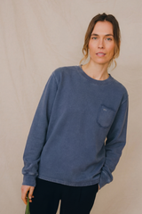 SWEATSHIRT ESSENTIAL PETROL