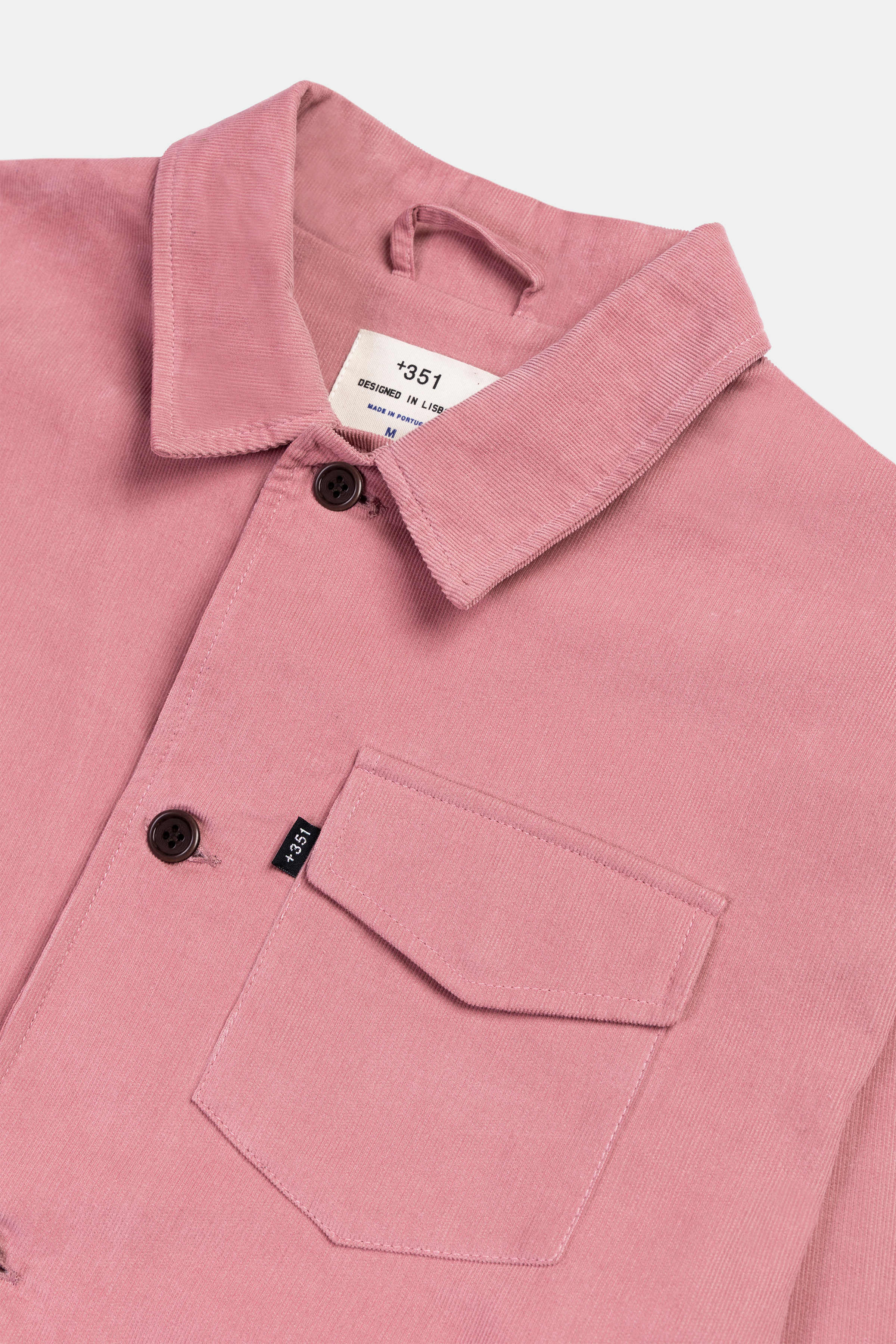 JACKET SMALL CORDS ROSE
