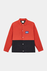PADDED WINTER JACKET WAFFLE CORAL/CHARCOAL