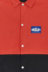 PADDED WINTER JACKET WAFFLE CORAL/CHARCOAL