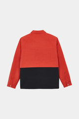 PADDED WINTER JACKET WAFFLE CORAL/CHARCOAL
