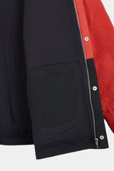 PADDED WINTER JACKET WAFFLE CORAL/CHARCOAL