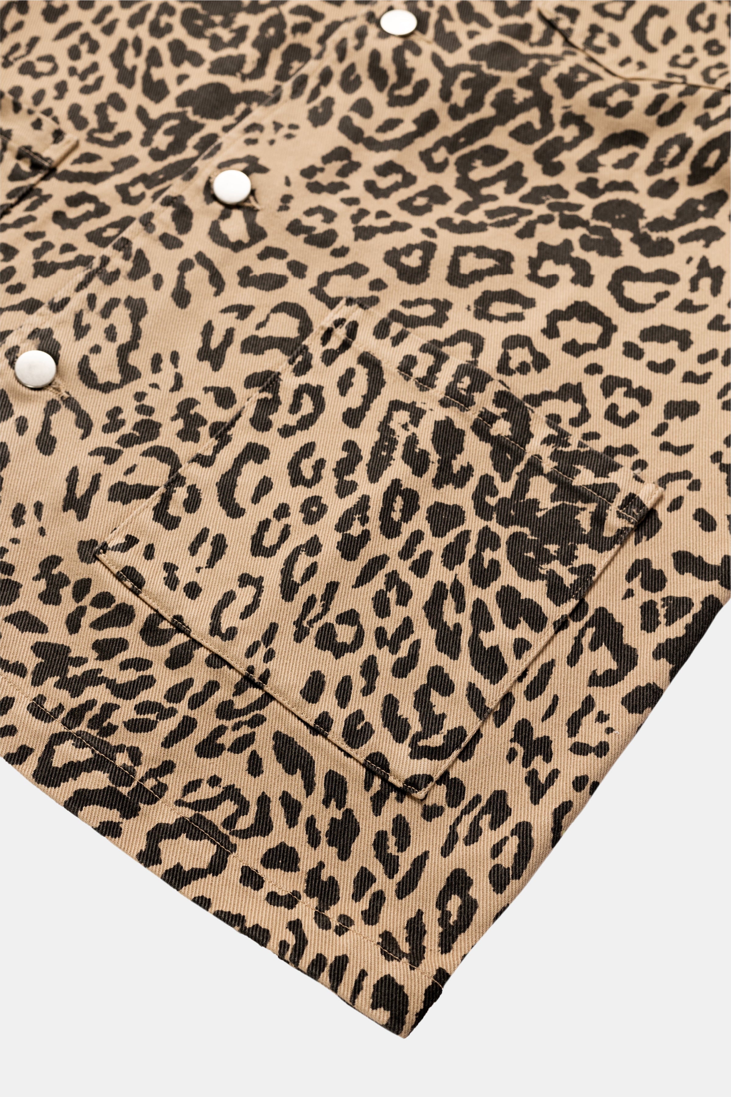 JACKET CANVAS LEOPARD DUST