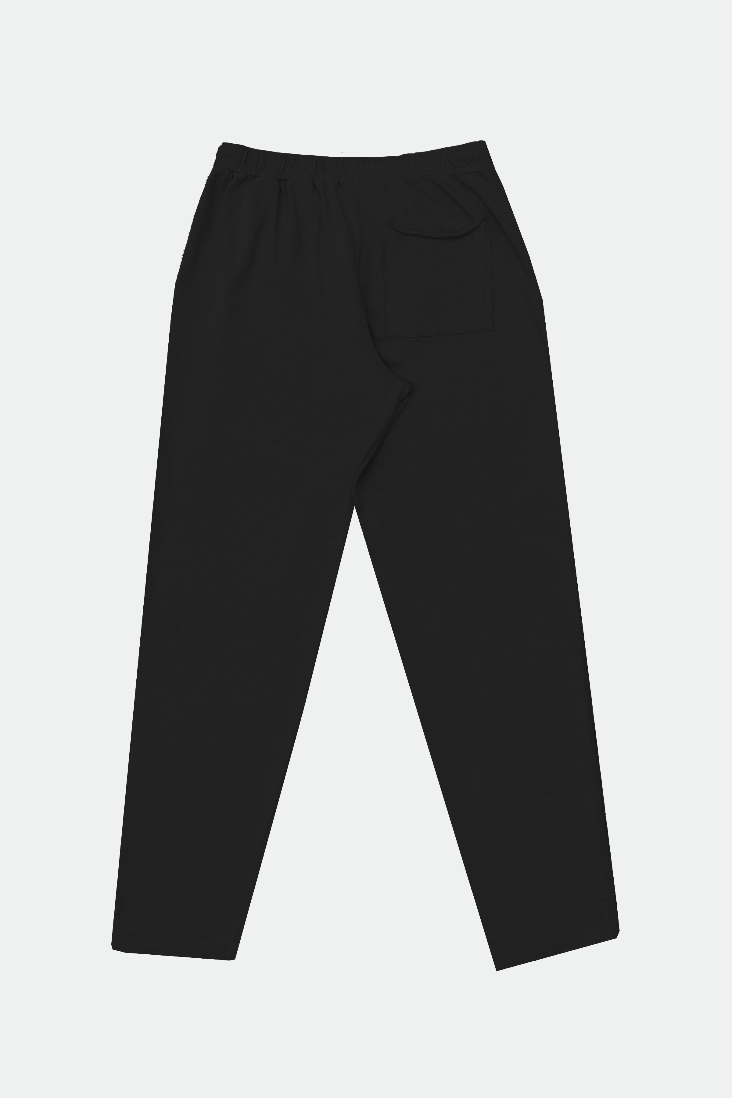 JERSEY-SWEATHOSE SCHWARZ