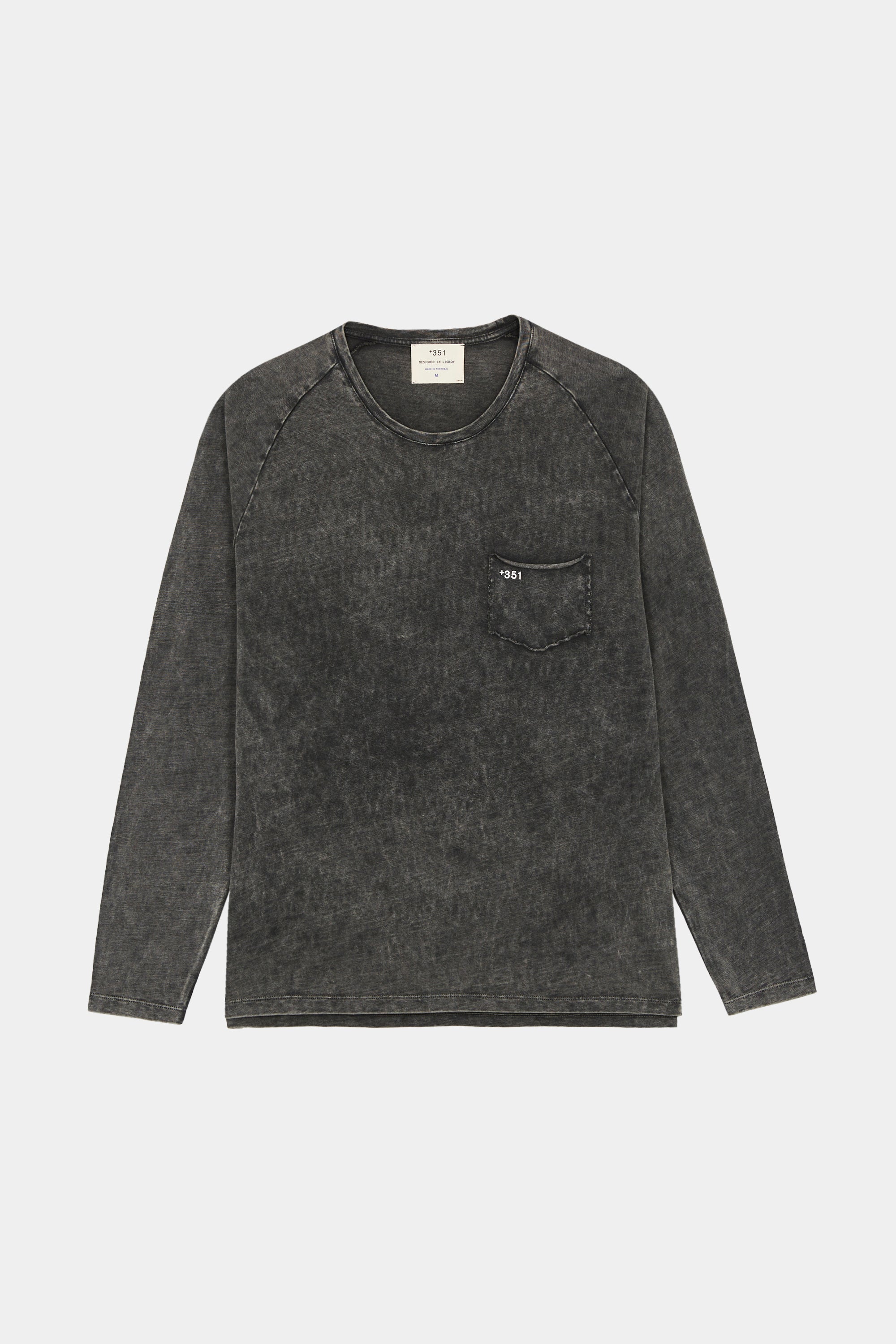 LONG SLEEVE ESSENTIAL BLACK EXTRA FADE OUT