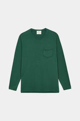 LONG SLEEVE ESSENTIAL DEEP GREEN