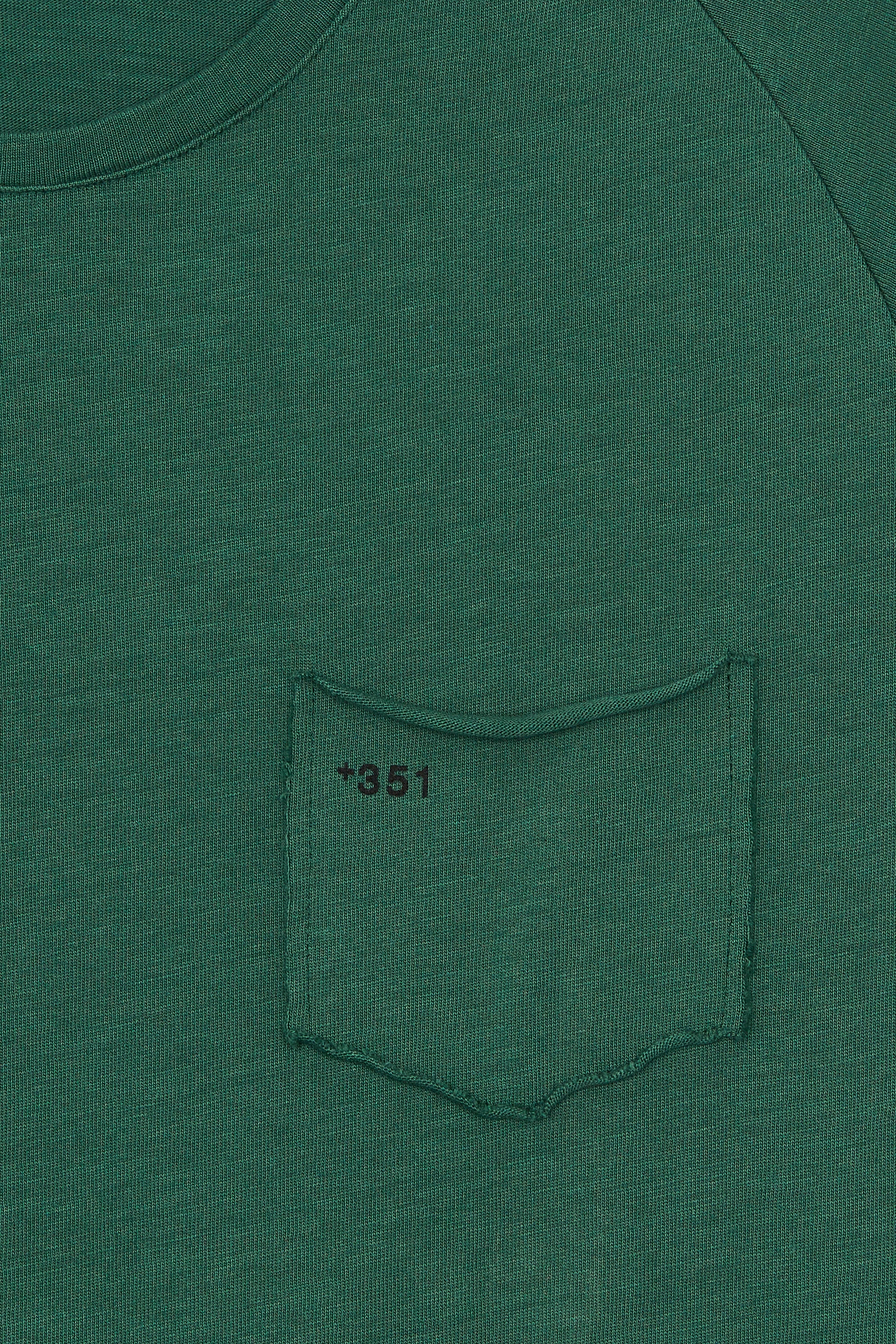 LONG SLEEVE ESSENTIAL DEEP GREEN