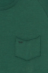 LONG SLEEVE ESSENTIAL DEEP GREEN