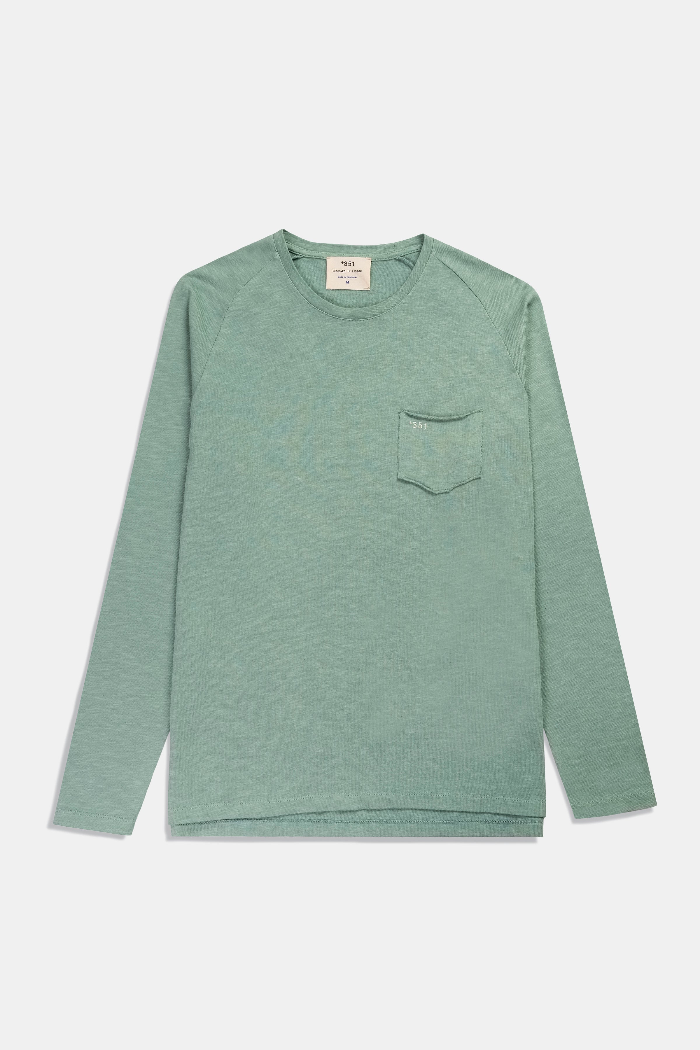LONG SLEEVE ESSENTIAL ICY GREEN