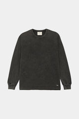 LONG SLEEVE RIB BLACK FADEOUT