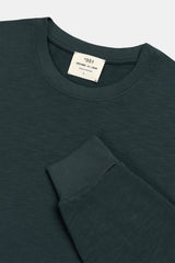 LONG SLEEVE RIB GRAPHIC BOTANIC