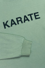 LONG SLEEVE RIB GRAPHIC KARATE