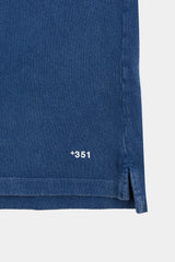 LONG SLEEVE RIB PETROL FADEOUT