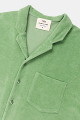 SHIRT LONG SLEEVE TERRY PASTEL GREEN