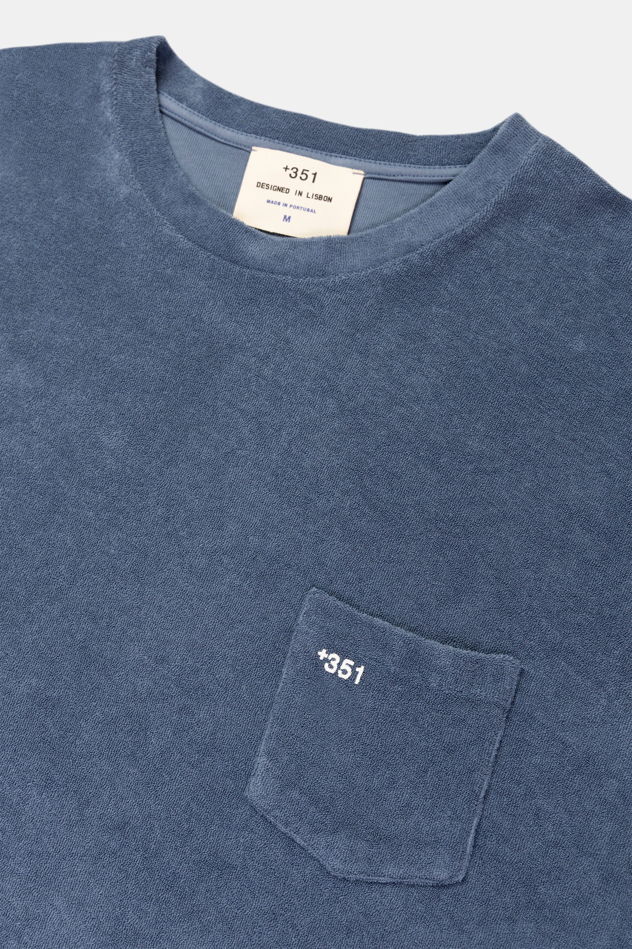 LONG SLEEVE TERRY PETROL