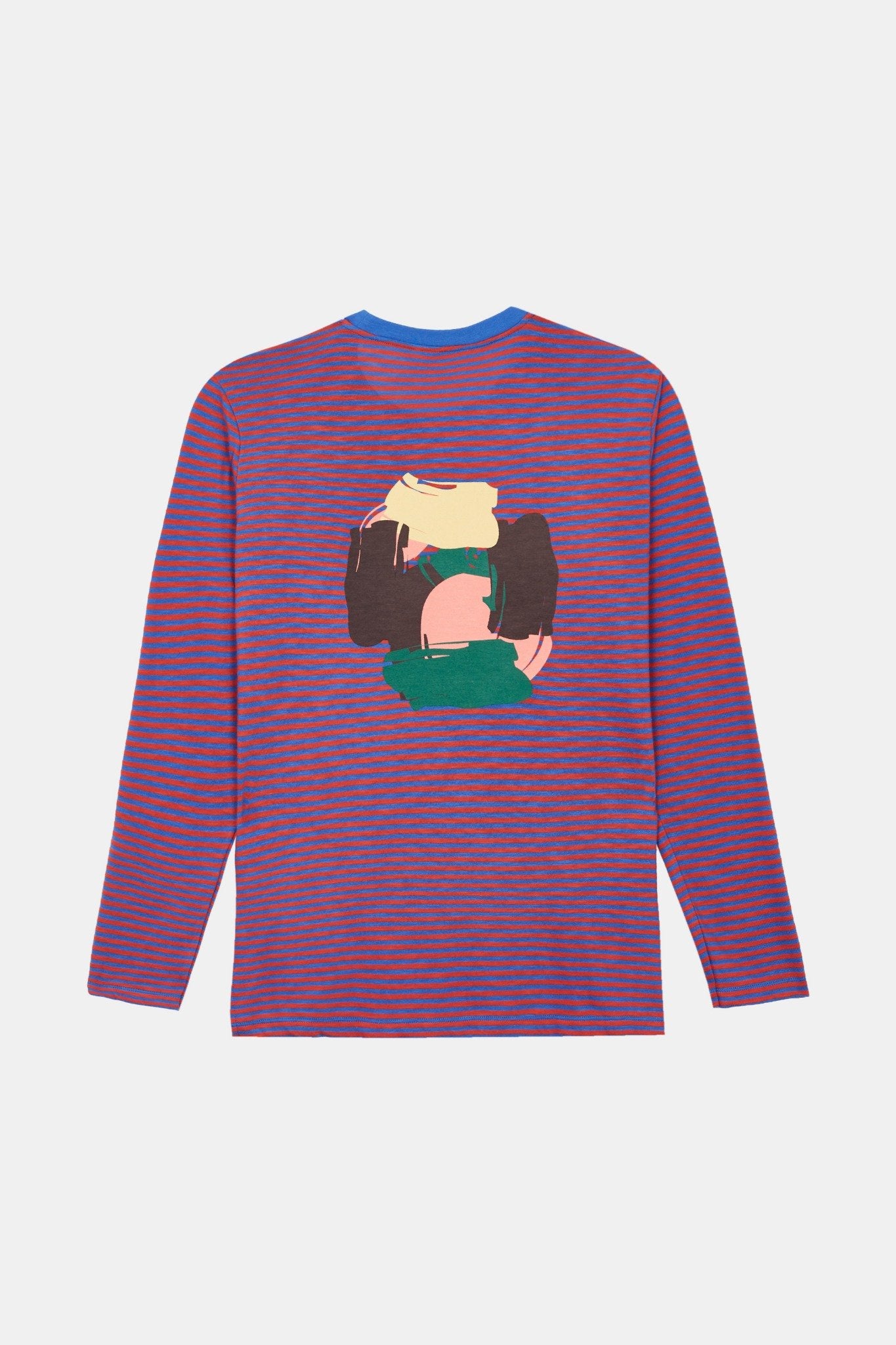LONG SLEEVE STRIPES GRAPHIC ART
