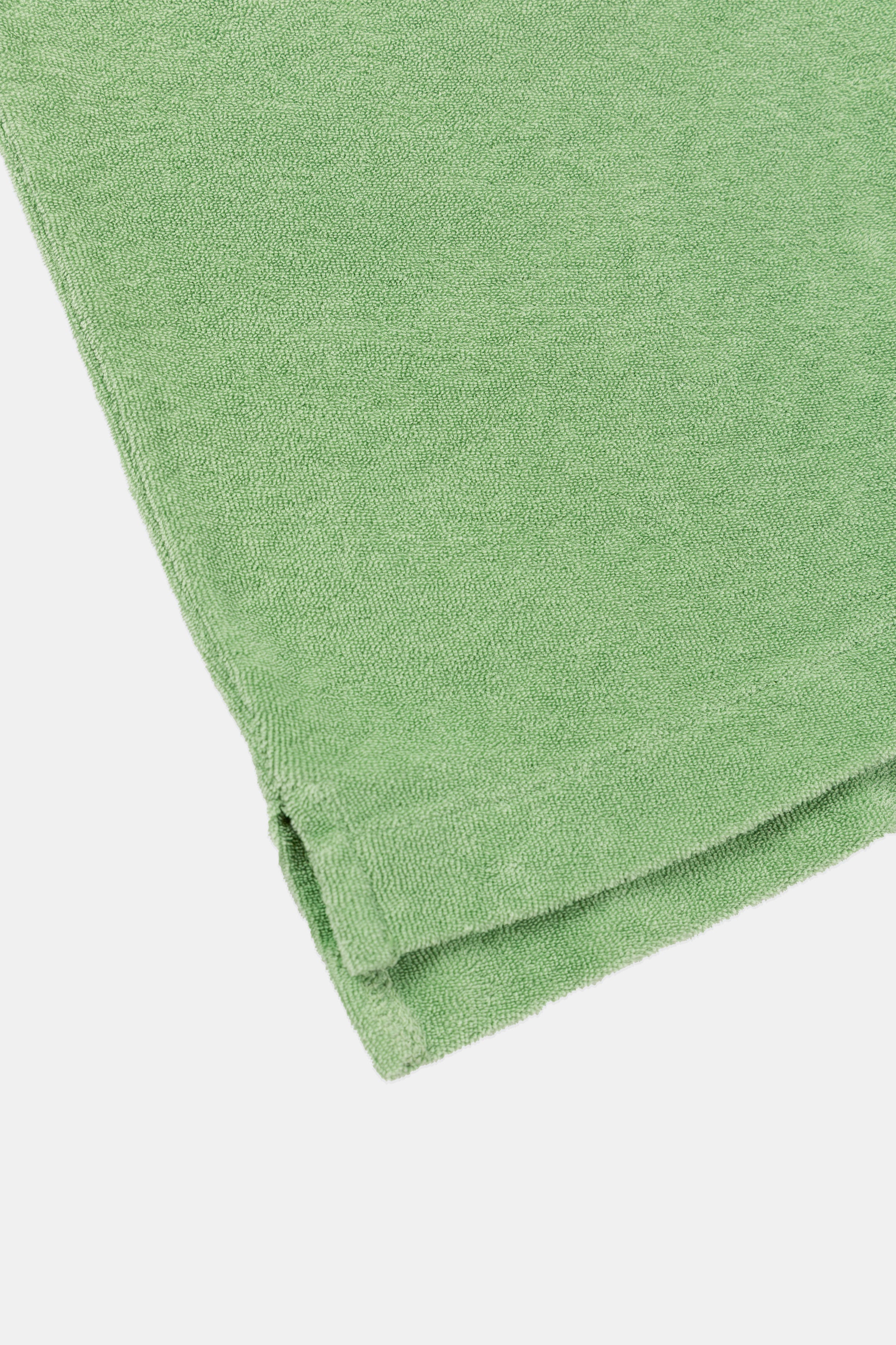 SHIRT LONG SLEEVE TERRY PASTEL GREEN