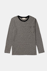 LONG SLEEVE STRIPES BLACK/OFF-WHITE