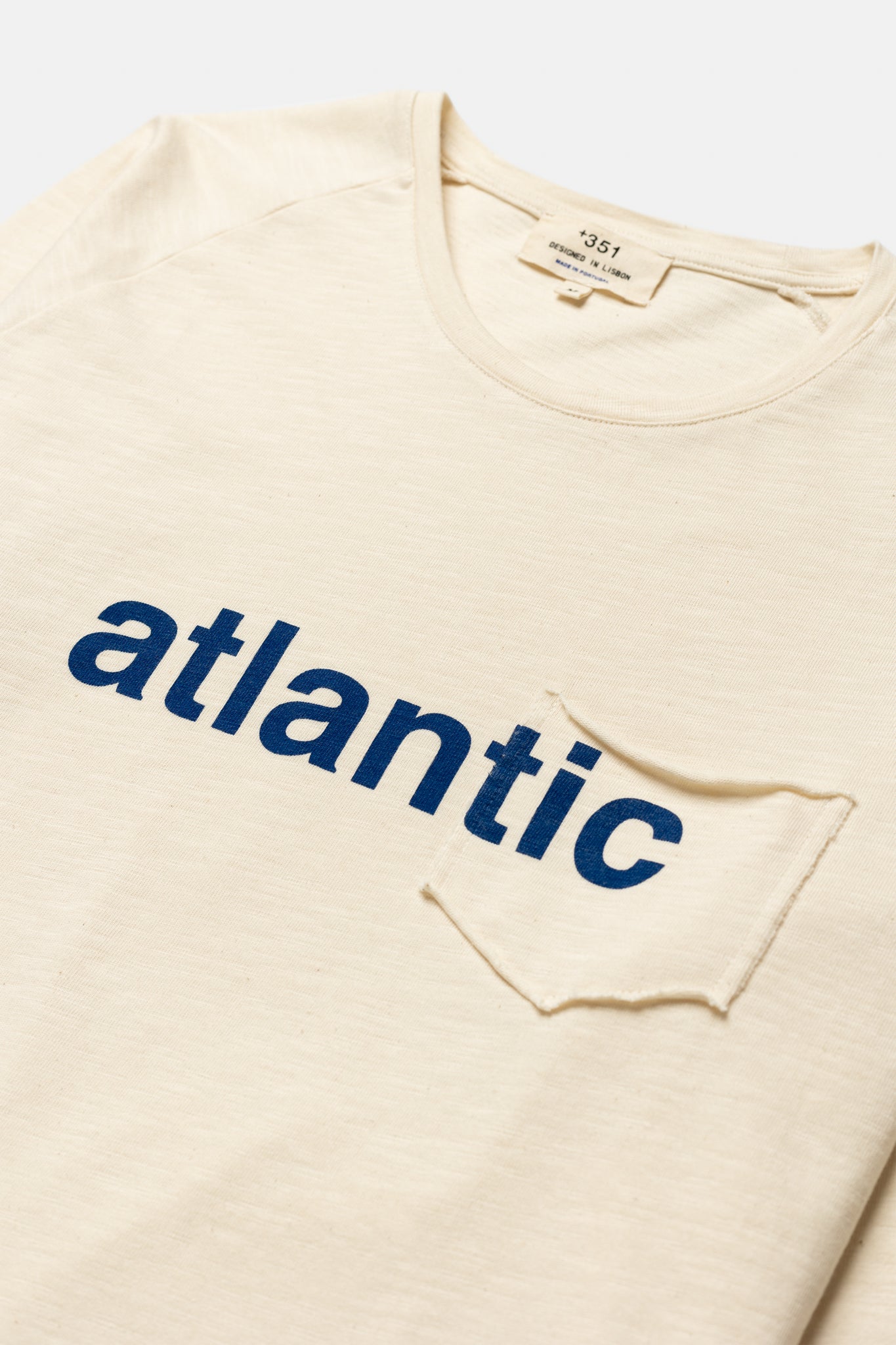 LONG SLEEVE ATLANTIC CRU/ STEEL BLUE