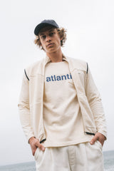LONG SLEEVE ATLANTIC CRU/ STEEL BLUE