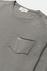 LONG SLEEVE ESSENTIAL STONE GREY