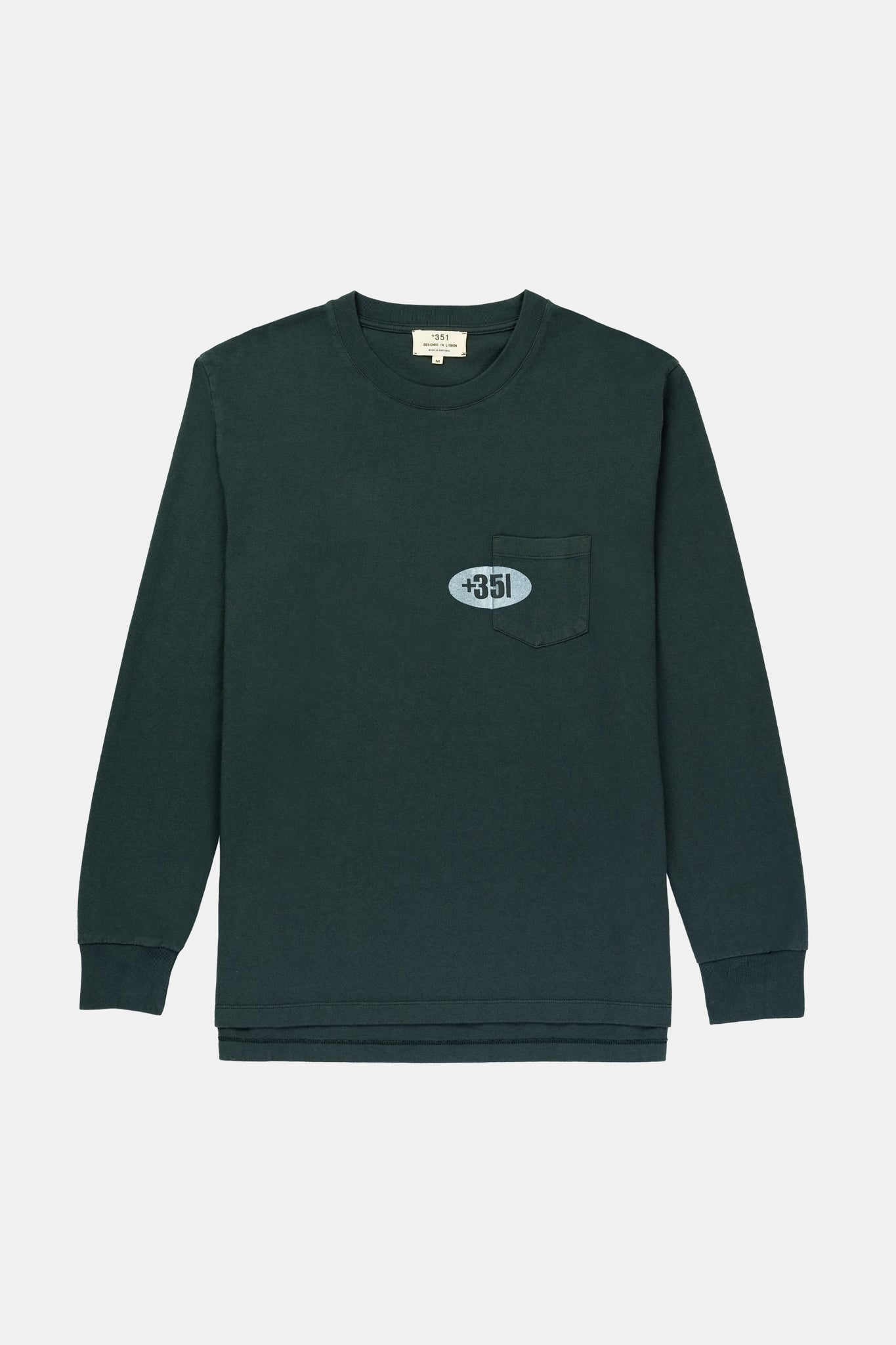 LONG SLEEVE GRAPHIC LOGO +351 CHARCOAL
