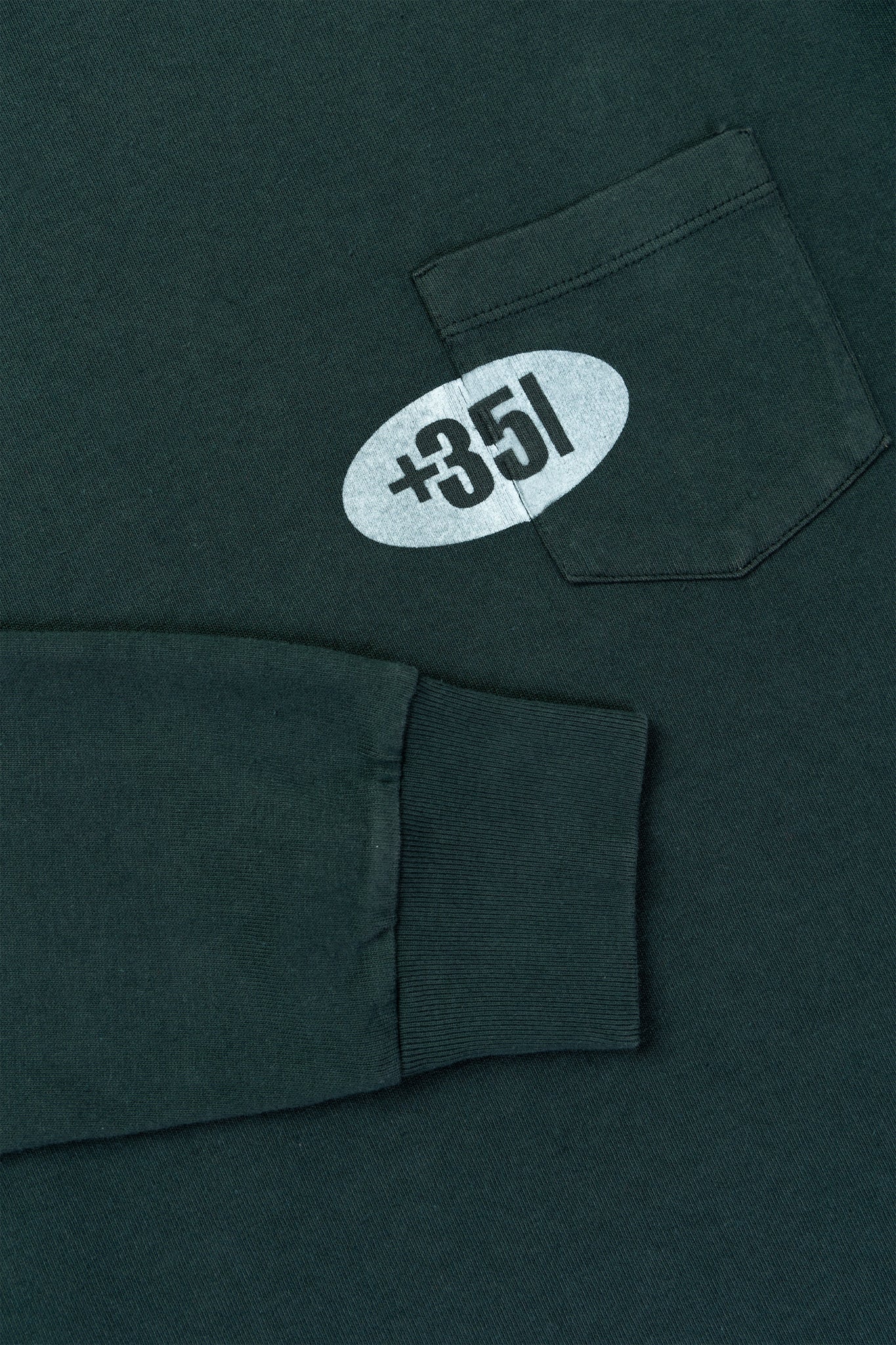 LONG SLEEVE GRAPHIC LOGO +351 CHARCOAL