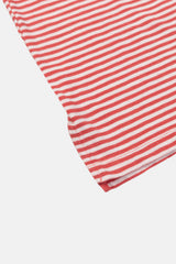 LONG SLEEVE STRIPES FRAMBOISE/CRU