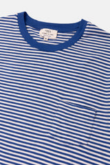 LONG SLEEVE STRIPES STEEL BLUE/CRU