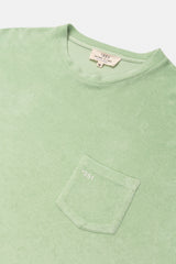 LONG SLEEVE TERRY WATER GREEN