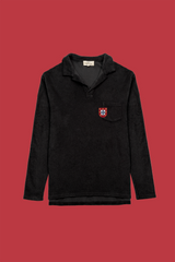 [PRE-ORDER] POLO LONG SLEEVE TERRY BLACK WORLD CUP