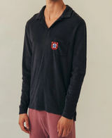 [PRE-ORDER] POLO LONG SLEEVE TERRY BLACK WORLD CUP