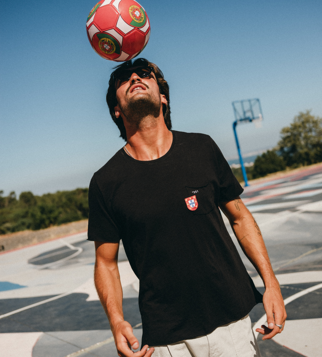 T-SHIRT ESSENTIAL BLACK WORLD CUP