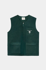 JACKET WORK VEST FOF DEEP GREEN