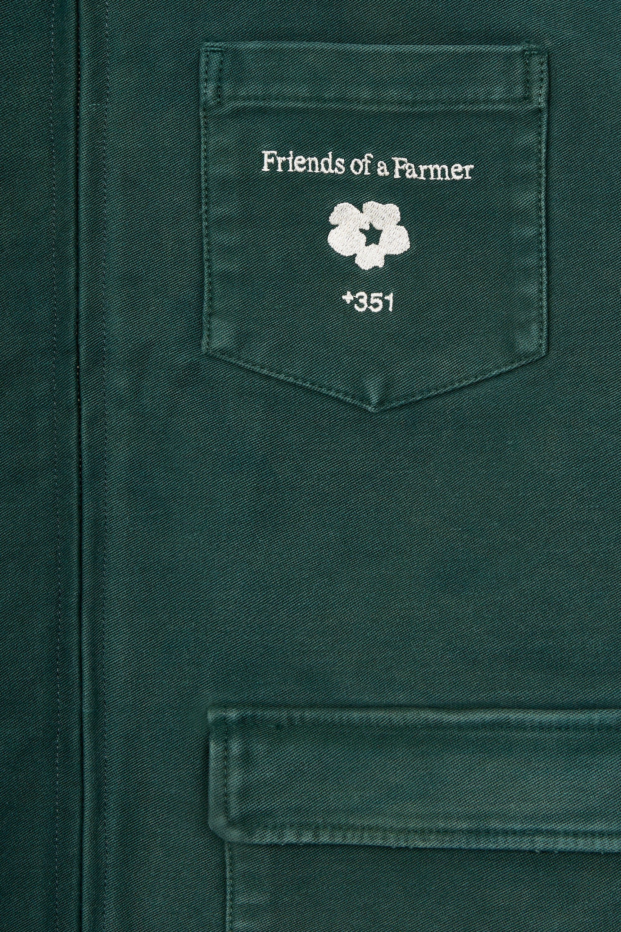 JACKET WORK VEST FOF DEEP GREEN