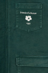 JACKET WORK VEST FOF DEEP GREEN