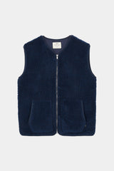 SHERPA WINTER VEST NAVY