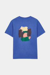 T-SHIRT GRAPHIC ART AZURE FLAME