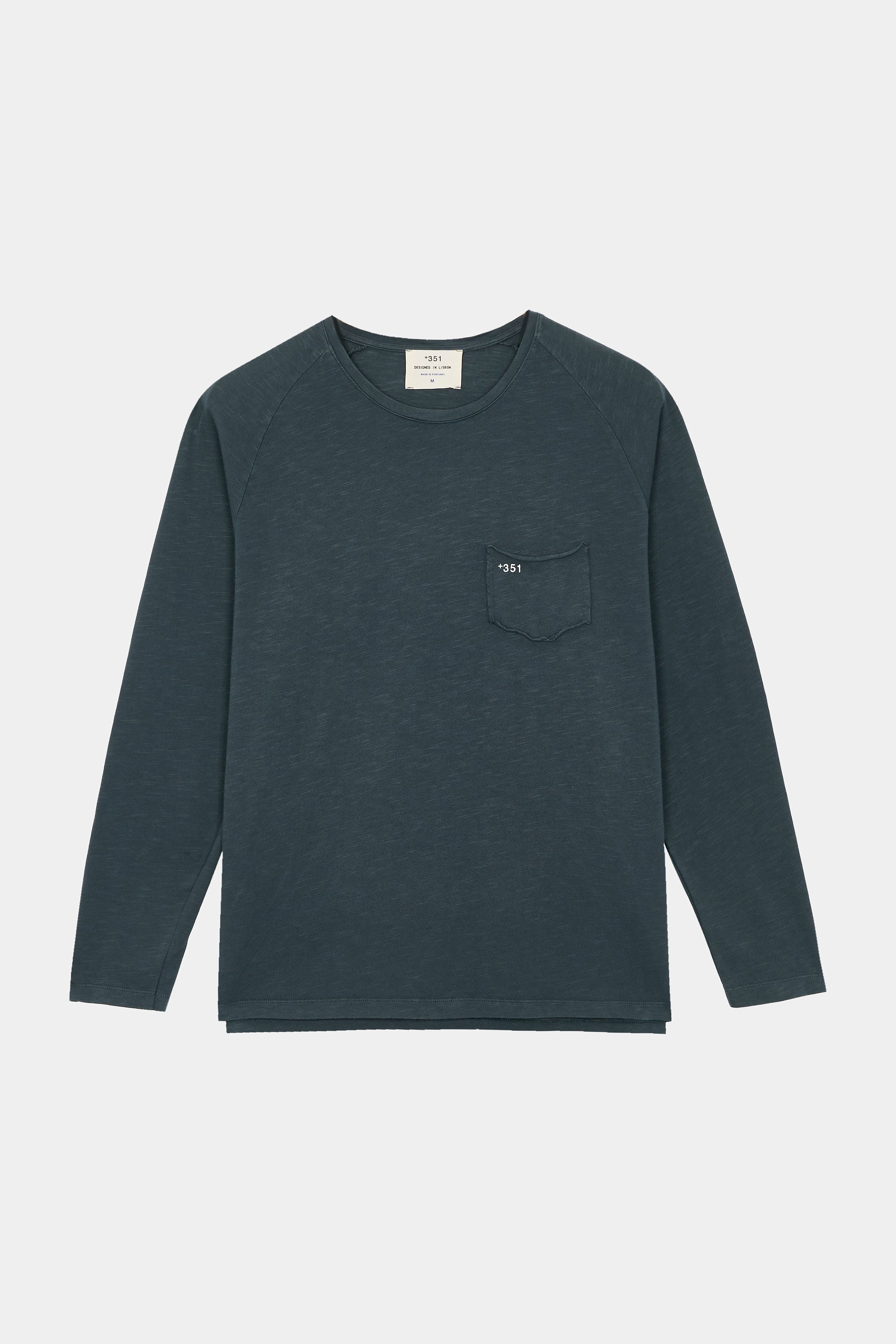 LONG SLEEVE ESSENTIAL CHARCOAL