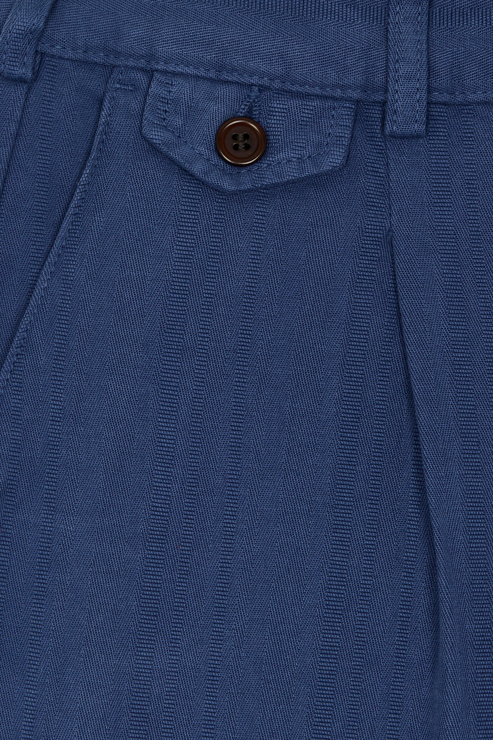 PANTS FLANNEL PETROL detail
