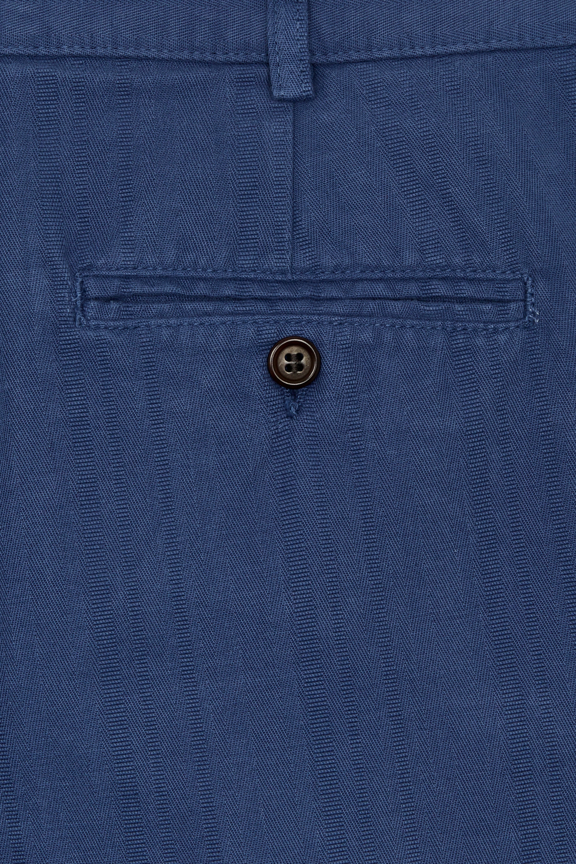 PANTS FLANNEL PETROL back detail