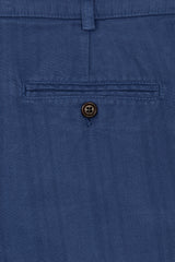 PANTS FLANNEL PETROL back detail